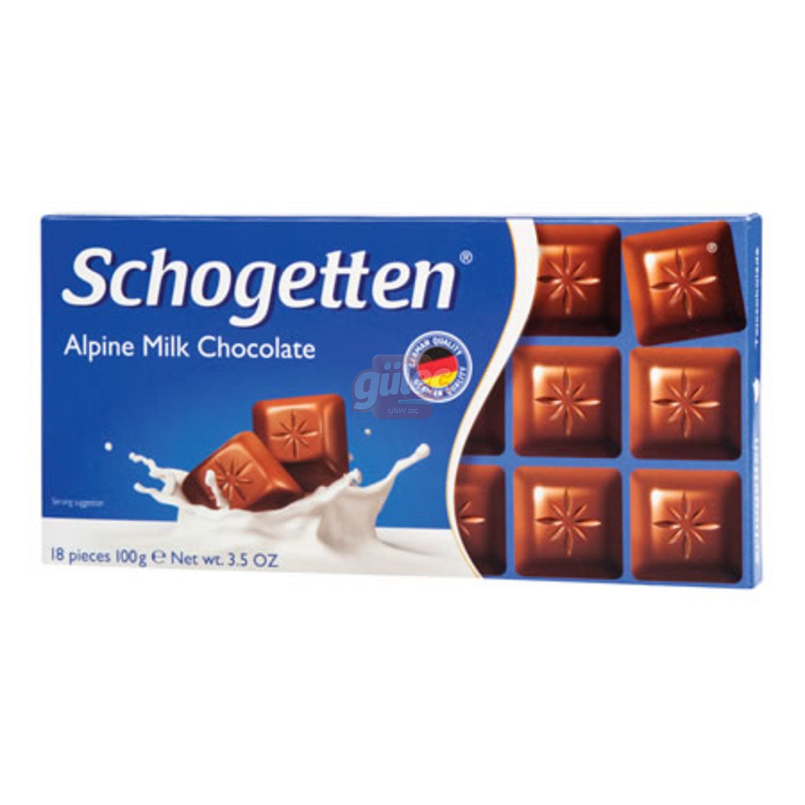 Schogetten Sütlü Çikolata 100 G