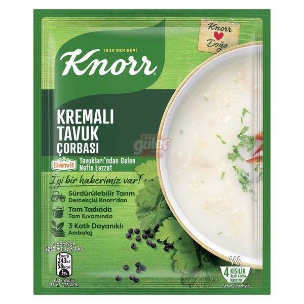 Knorr Kremalı Tavuk Çorbası 65 G
