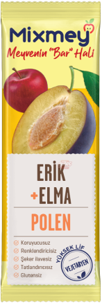 Mixmey Erik + Elma + Polen Meyve Barı 25 G