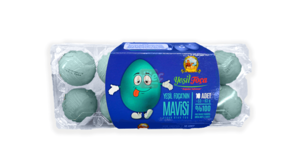 Yeşil Foça Mavi Yumurta 10'lu