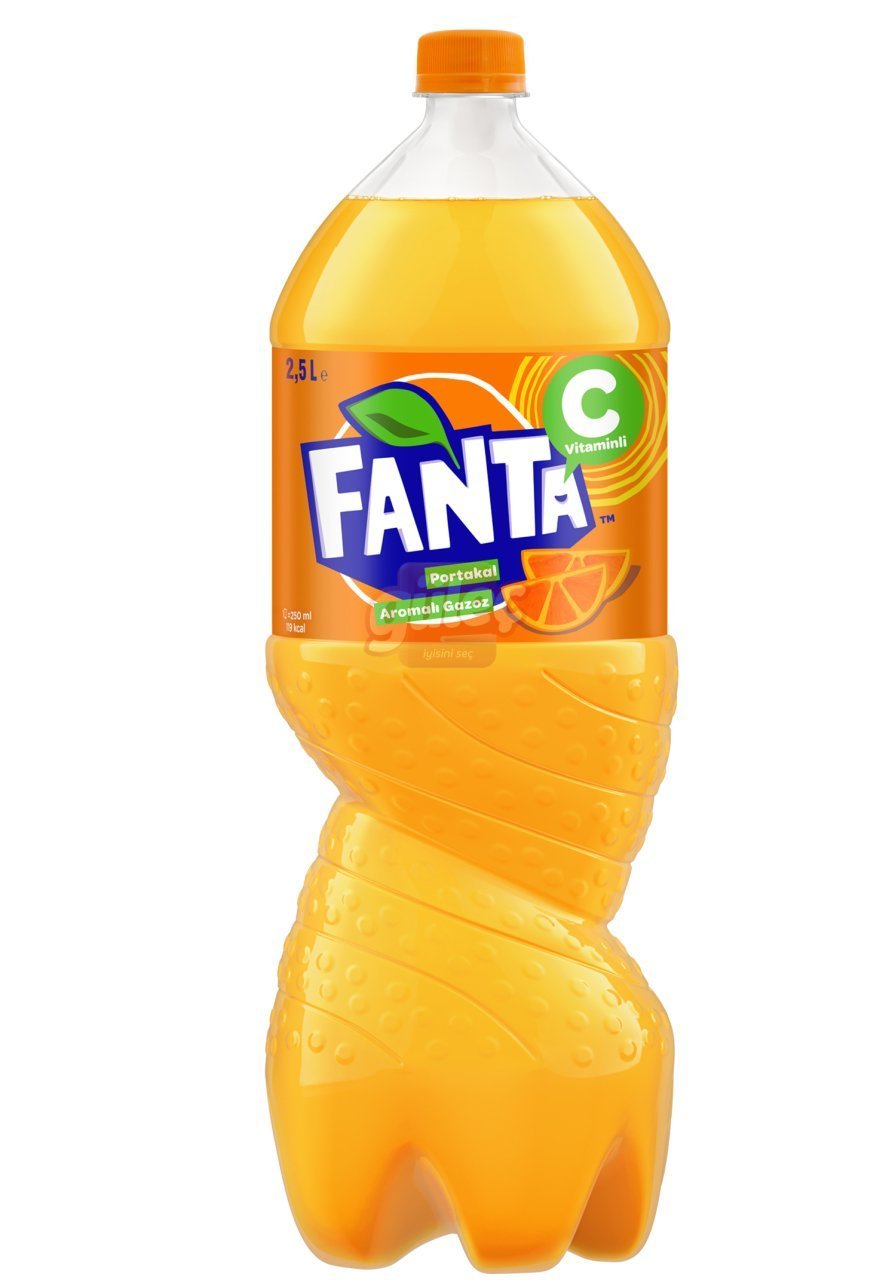 Fanta Portakal Aromalı Gazoz 2,5 L