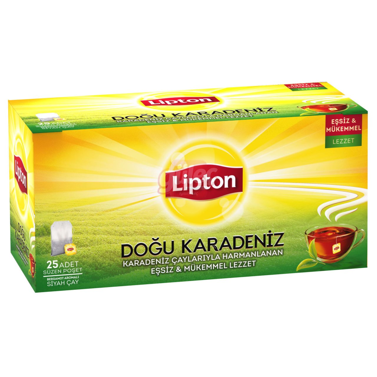 Lipton Doğu Karadeniz Bergamot Aromalı 25'li Bardak Poşet Çay 50 G