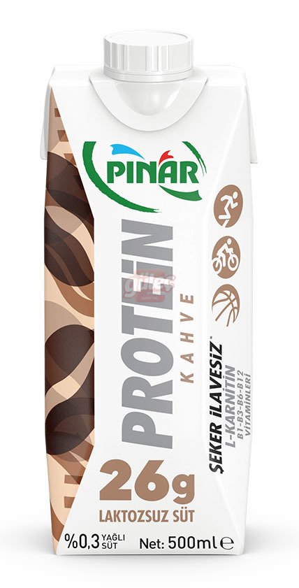 Pınar Protein Kahveli Süt 500 Ml