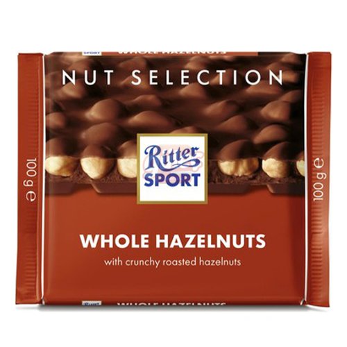 Ritter Sport Whole Hazelnuts Fındıklı Çikolata 100 G