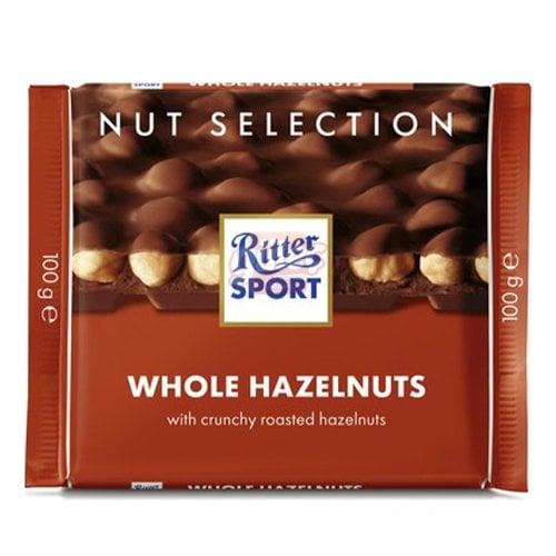 Ritter Sport Whole Hazelnuts Fındıklı Çikolata 100 G