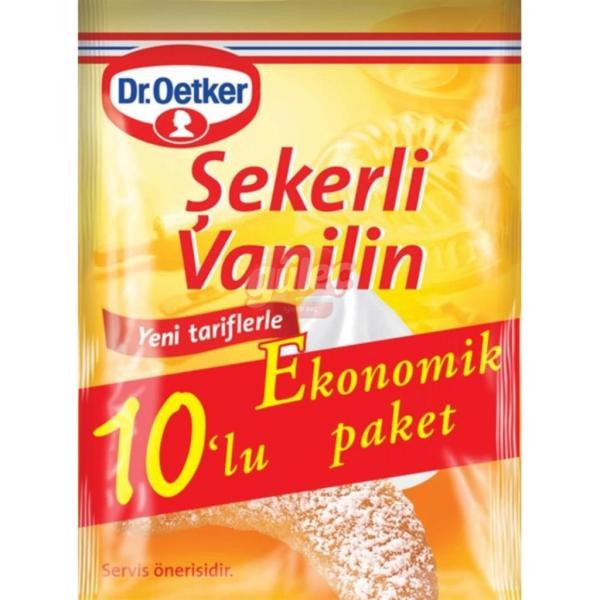 Dr.Oetker Şekerli Vanilin 10'lu Paket 50 G