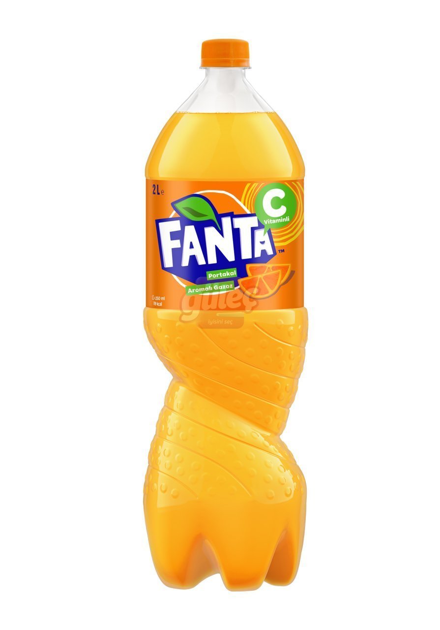 Fanta Portakal Aromalı Gazoz 2 L