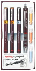 ROTRING S0699490 RAPIDOGRAPH TEXNIKI RƏSM QƏLƏM DƏSTİ