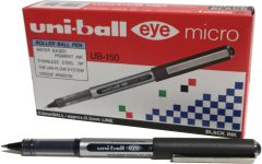 UNİ-BALL UB-150 EYE 0.5 ROLLER QƏLƏM QARA