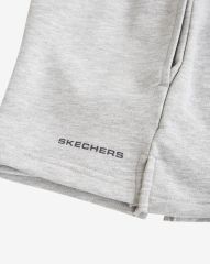 Skechers Lightweight Fleece W 5 inch Sweatshort Kadın Gri Spor Şort S212184-036