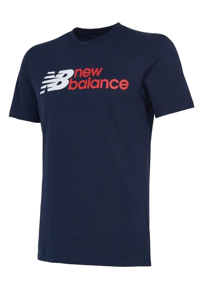 New Balance Erkek Tişört Lacivert MNT1354-AVI