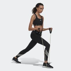 adidas Powerreact Kadın Siyah Antrenman Sporcu Sütyeni HN7273