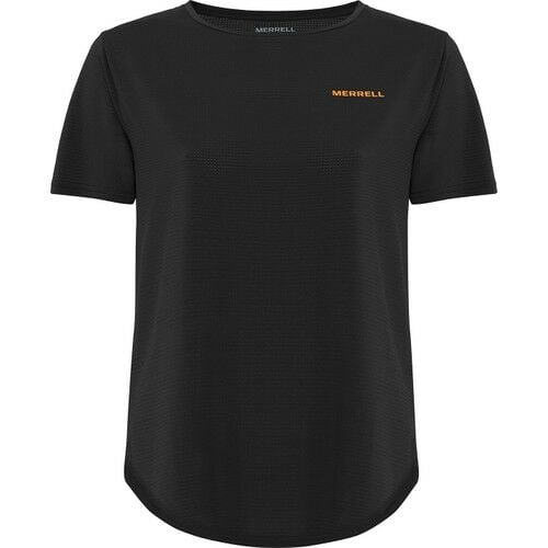 Merrell Tyme Kadın Koşu T-Shirt Siyah M3TYME-10010