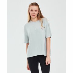 Skechers Graphic T-Shirt W Short Sleeve Kadın Gri Tshirt S241174-035