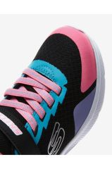 Skechers Microspec-Bright Retros Büyük Kız Çocuk Ayakkabı- 302348L BKMT