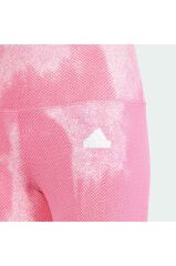 adidas IT9037 Future Icons Allover Print Cotton 7/8 Leggings - Pink