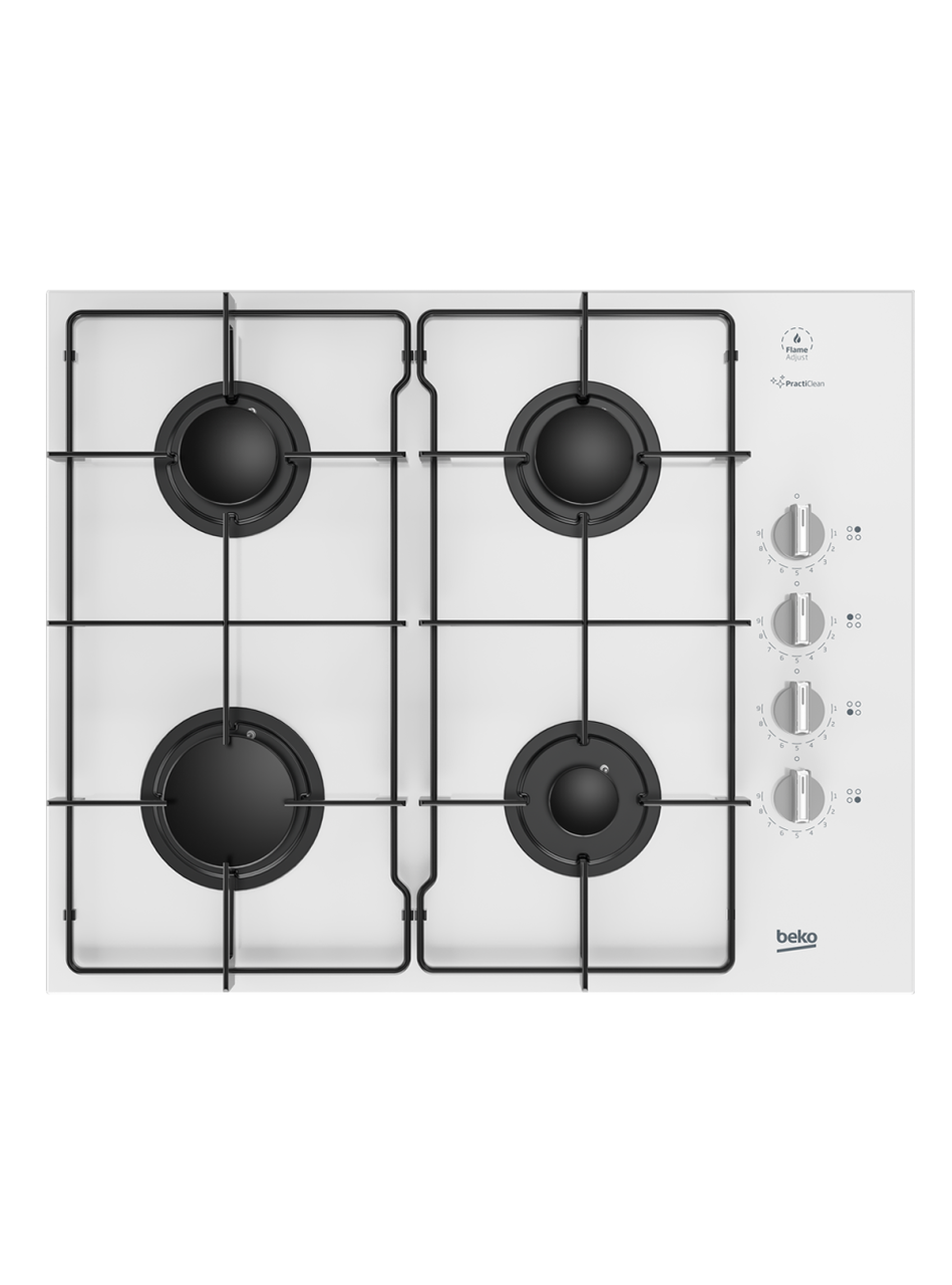 Beko BOCD D 6511 EKB Beyaz Cam Ankastre Ocak