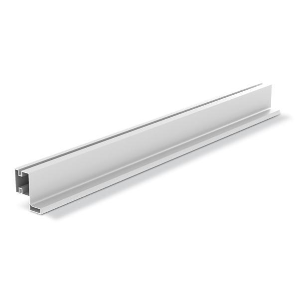 VERTICA-L Profil kulp mat krom 2320mm