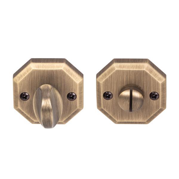 Rozet (wc) yuvarlak antik bronz