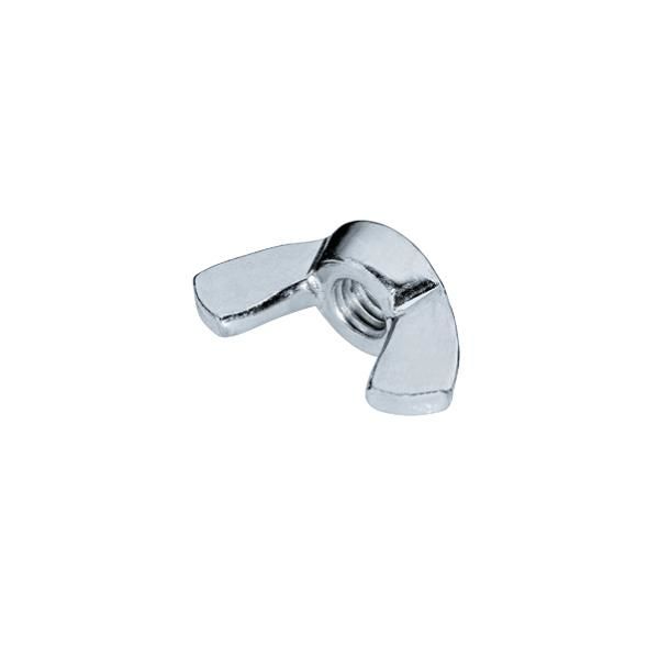 Kelebek somun galvaniz M6/4mm - 100 Adet