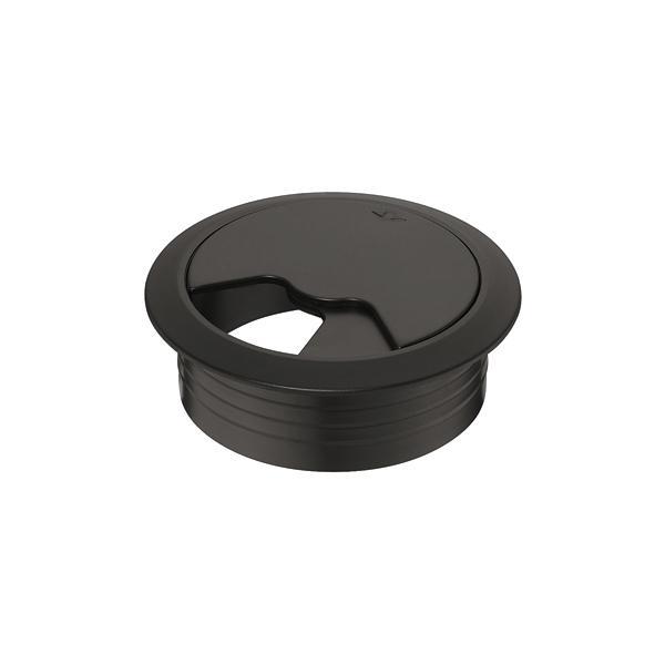 YETI Kablo kapagi,2 parça,siyah Ø80mm