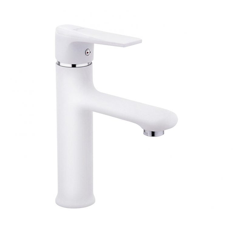 Este Serisi Beyaz Lavabo Bataryası