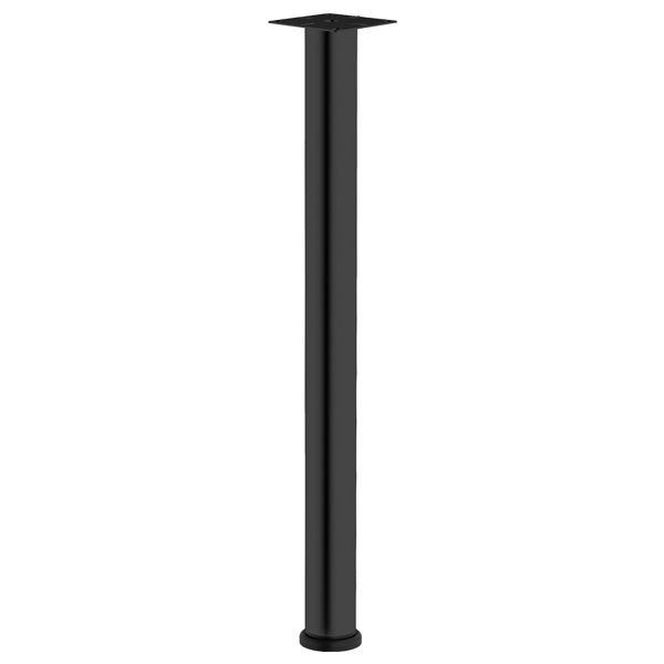 ALDEN 42 Mob. ayağı mat siyah 42x420mm