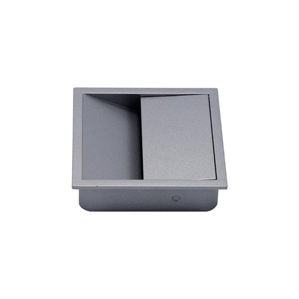 ACRO Kablo kapagi, pl., gri, 85x85mm