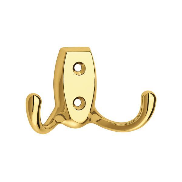 Wardr.hook zi.pol.brass 76x46mm