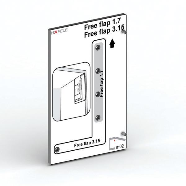FREE 1.7 - 3.15 Gövde delik sablonu