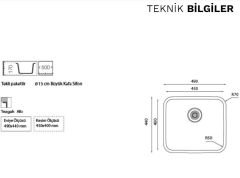 D 450 DEKORLU TEZGAH ALTI KROM EVYE (40X45)