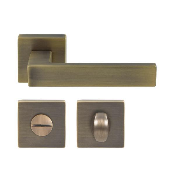 PERA Kol seti (WC) antik bronz