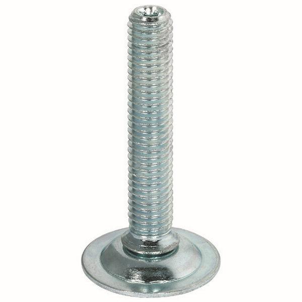 Baza ayar vid. düz bas, galv. M10X70mm