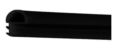 F01 Fitil y.basan, D tipi, siyah, 10 mm