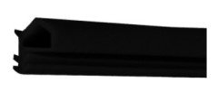 F02 Fitil y.b. çati kulakli, siyah,10 mm - 100 Metre