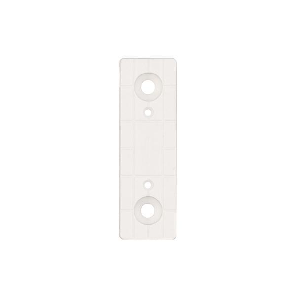 Baza pabucu, beyaz 53x11x6mm