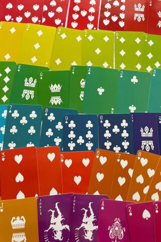 Pride Rainbow İskambil Poker Kartı