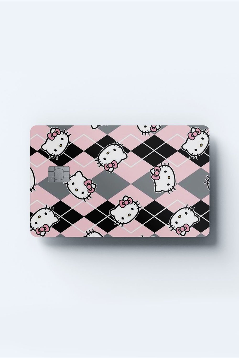 Hello Kitty Desenli Kart Kaplama Sticker