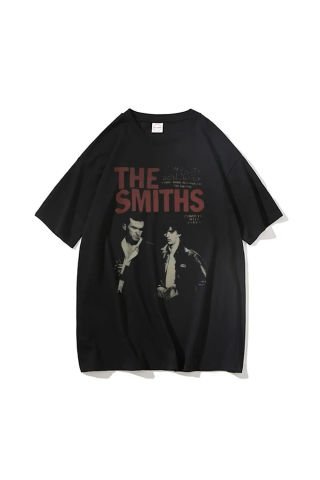 Siyah Vintage The Smiths Unisex T-shirt