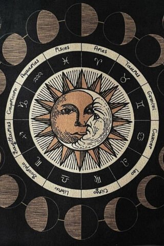 Regin Moon And Sun Örtüsü-Sunak Bezi