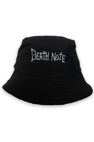 Anime Death Note Logo Balıkçı Bucket Şapka