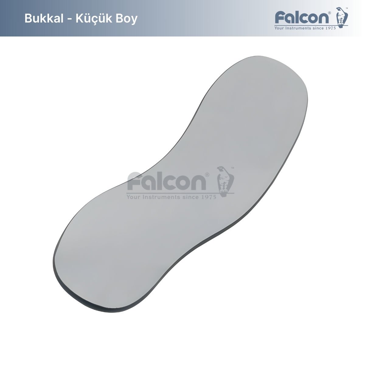 Cam Fotoğraf Aynası Bukkal Küçük Boy (ø 38mm x ø 40mm x 150mm)