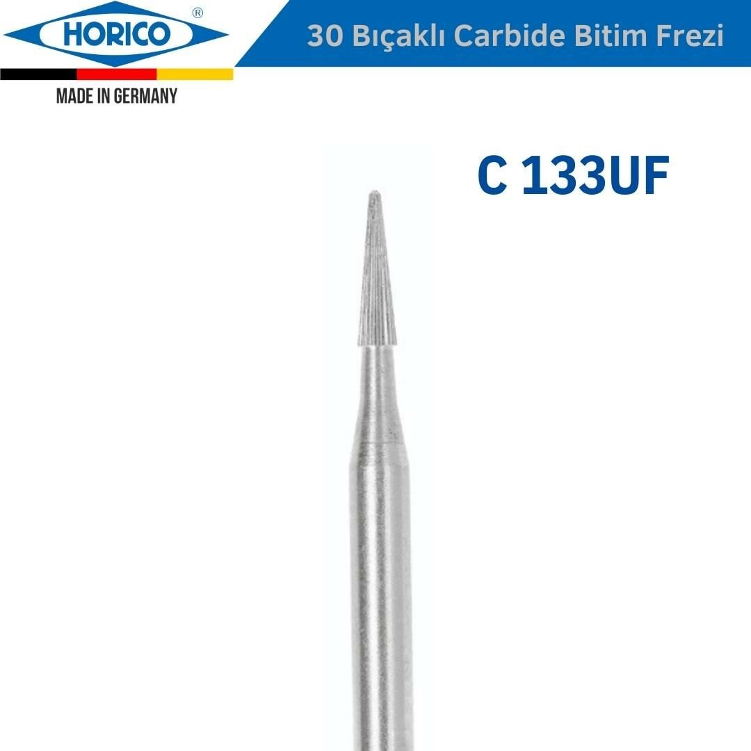 Carbide Bitim Frezi (30 Bıçaklı) - Horico C 133UF