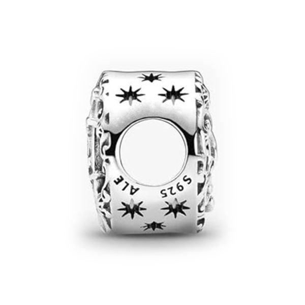 Nur Silver Cinderella Balkabağı Gümüş Charm NUR-BL00161