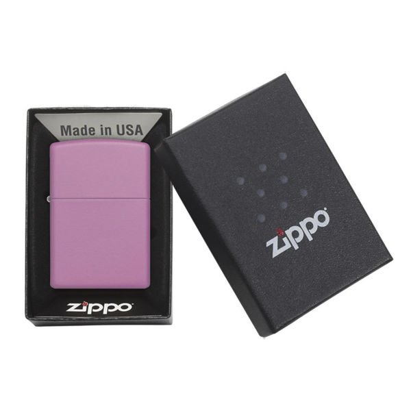Zippo Regular Pink Matte Çakmak 238-000158