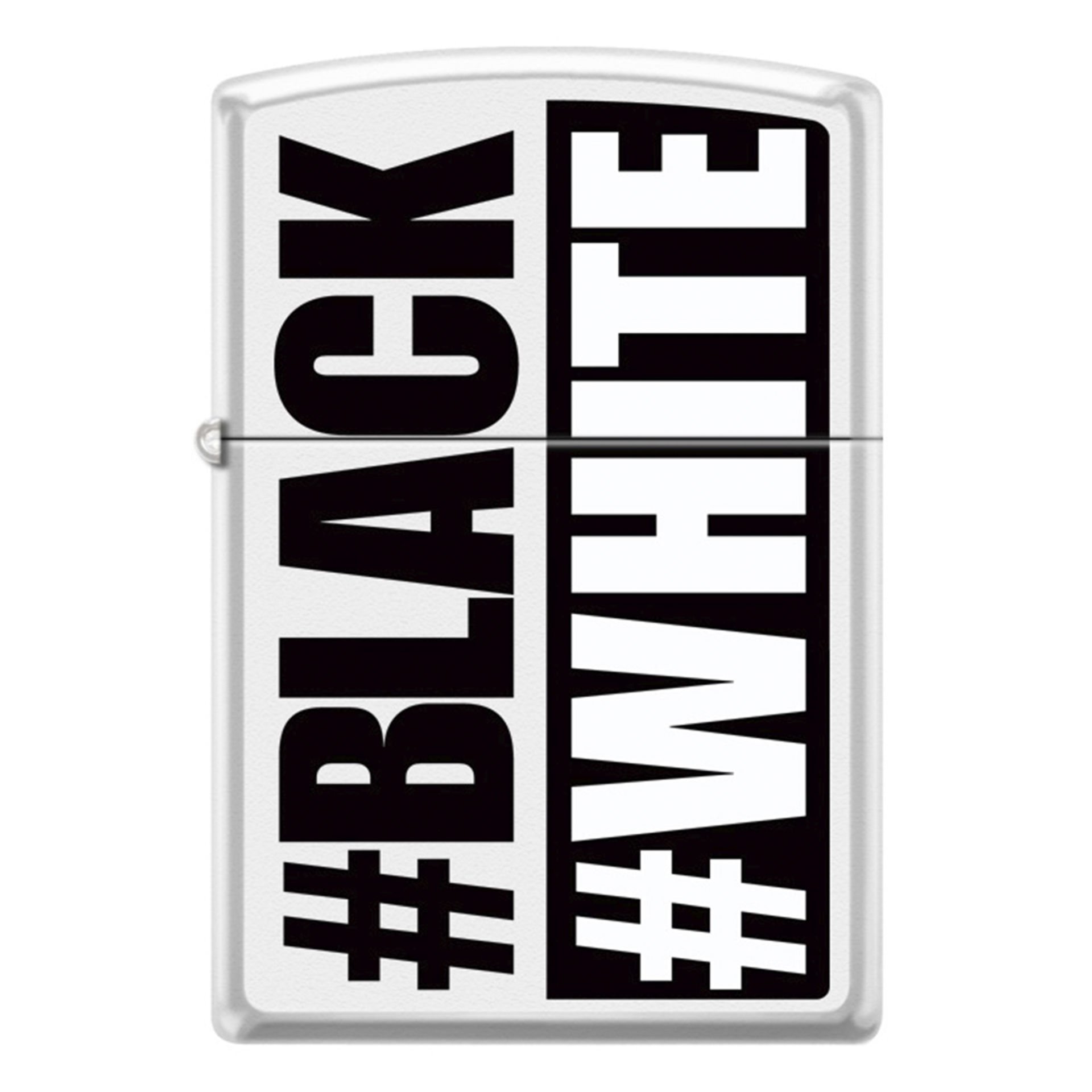 Zippo #Black/#White Çakmak - 214-055400