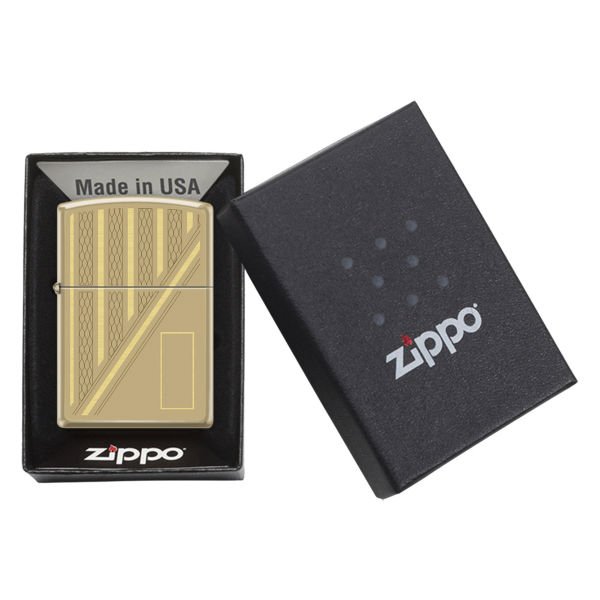 Zippo Panel Design Çakmak - 254B-107363