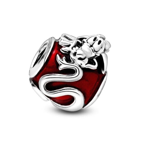 Nur Silver Disney Mulan Mushu Gümüş Charm NUR-BL11113