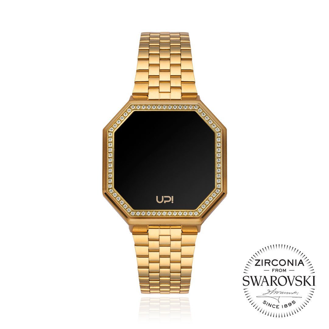 UPWATCH EDGE MINI SWAN MATTE GOLD + - 1457