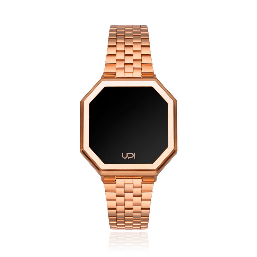 UPWATCH EDGE MINI SHINY ROSE GOLD + - 1452